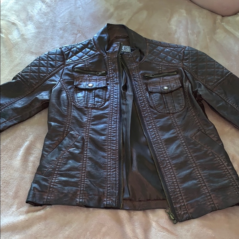 leather jacket